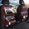 Premium PU Leather Car Seat Back Organizer