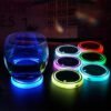 Colorful LED Car Cup Coasters