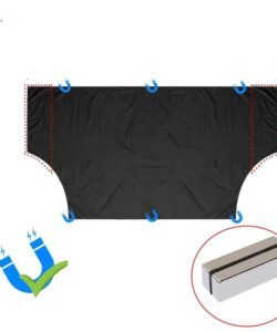 Front Magnetic Windshield Snow Cover – Heavy-Duty Ice & Frost Protector for Cars