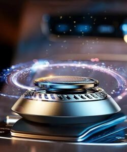 Solar-Powered Kinetic Car Air Freshener