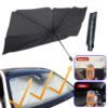 Stay cool and protect your car with the Foldable Windshield Sun Shade Umbrella. Blocks UV rays and heat, prevents interior damage, and folds for easy storage. Perfect for summer!